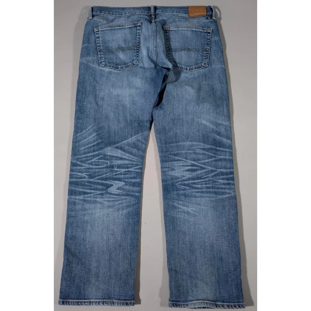 Lucky‎ Brand 363 Vintage Straight Mens 36x30 Blue Tidal Crest Jeans 7MP1970-1